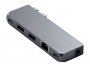 USB-C HUB SATECHI Aluminum Pro Mini (2x USB 3.0, 1x HDMI 6K,1xLAN, 1xAudio) sivi (ST-UCPHMIM)