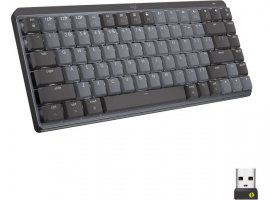  Tipkovnica LOGITECH MX Mechanical Mini, bežična, mehanička, US, siva (920-010780)