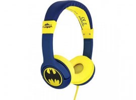  Slušalice OTL Batman Bat Signal ACC-0611, naglavne, 3,5mm, plave/žute