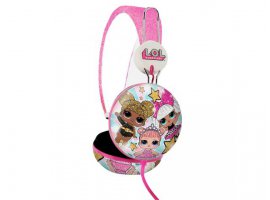  Slušalice OTL L.O.L. Surprise Glitter Glam Teen Dome ACC-0617, naglavne, roze  
