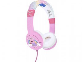  Slušalice OTL Rainbow Peppa ACC-0612, naglavne, 3,5mm, roze