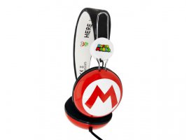  Slušalice OTL Super Mario Icon Dome Teen ACC-0616, crvene/crne