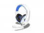 Slušalice STEELPLAY HP 44, bijele/plave