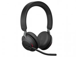 Slu&scaron;alice za PC JABRA Evolve2 65, naglavne, mikrofon, bežične, crne
