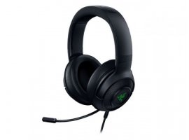  Slušalice + mikrofon RAZER Kraken V3, žične, gaming, on-ear, RGB, USB (4341043)