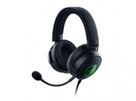  Slušalice + mikrofon RAZER Kraken V3 Hypersense, žične, gaming, on-ear, RGB, USB (4341042)