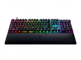  Tipkovnica RAZER Huntsman V2, gaming, žična, RGB, linear optical red switch, US/HR, crna (RZ03-03930100-R3M1)
