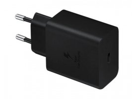Zidni punjač SAMSUNG Fast Charge 45W + USB Type-C kabel, crni 