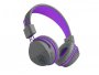 Bluetooth slušalice JLAB Jbuddies Studio Kids Wireless (2020), naglavne, sive/ljubičaste
