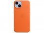 Maskica APPLE za iPhone 14, Leather Case with MagSafe, Orange (mpp83zm/a)