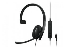  Slušalice za PC EPOS | SENNHEISER ADAPT 130T, USB-C II, naglavne, mikrofon, crna
