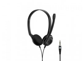  Slušalice za PC EPOS by Sennheiser PC 5 Chat, naglavne, 3.5mm, stereo, mikrofon, crne (1000445)