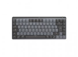  Tipkovnica LOGITECH MX Mechanical Mini, mehanička, Clicky, bežična, siva (920-010782)