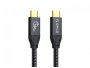 Kabel ORICO CM32-10 USB-C(m) na USB-C(m) 3.2 Gen2, 1m, 20Gbps, 100W PD, 4K, 60Hz, crni