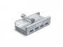 USB HUB ORICO MH4PU, 4xUSB 3.0, sa pričvršćivačem za stol, aluminijski
