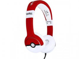  Slušalice OTL Pokemon Pokeball ACC-0609, naglavne, 3,5mm, crvene