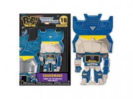 Figura FUNKO POP PIN: Transformers, Soundwave