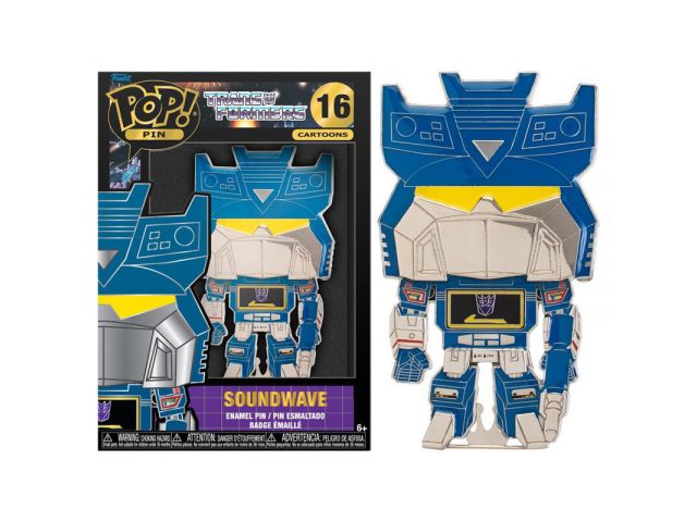 Figura FUNKO POP PIN: Transformers, Soundwave - HGSPOT - HGSPOT