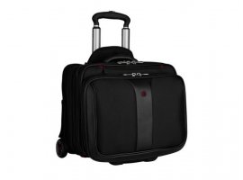  Torba za laptop WENGER Patriot 2, 17", dodatni slim case za 15.6", sa kotačima, crna