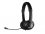 Slušalice za PC SANDBERG MiniJack Headset Saver, naglavne, 3.5mm, mikrofon, crne