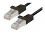 Mrežni kabel TRANSMEDIA SFTP CAT6a, 2m, crni