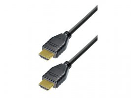 Video kabel TRANSMEDIA HDMI(m) 2.1 na HDMI(m) 2.1, 1.5m, Ultra High Speed, pozlaćeni konektori, crni
