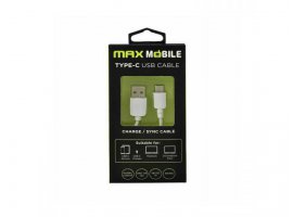 Kabel MAXMOBILE USB USB-C(m) na USB-A(m), 1m, bijeli