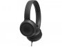 Slušalice JBL Tune 500 On-Ear, naglavne, mikrofon, 3.5mm, sklopive, crne (JBLT500BLK)