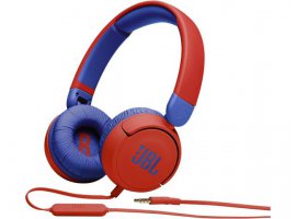  Slušalice JBL Junior 310 On-Ear naglavne, dječje, 3.5mm, do 85dB, crvene (JBLJR310RED)
