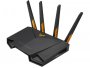 Router ASUS TUF Gaming AX3000 V2, dual band AX3000 Wi-Fi 6 gaming router, mobile game mode, 1x 2.5G WAN, 4x GLAN, 1x USB 3.0, AiMesh, 4 vanjske antene