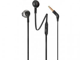  Slušalice JBL Tune 205, In-ear, 3.5mm, Pure Bass, mikrofon, crne (JBLT205BLK)