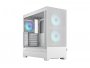 Kućište FRACTAL DESIGN Pop Air RGB White TG, tempered glass, 3x 120 mm RGB fan, 2x USB 3.0, bez napajanja, bijelo