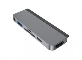  UBS-C HUB HYPER HyperDrive, 6-port, za iPad Pro, iPad Air, iPad Mini, sivi