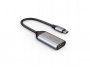 Video adapter HYPER HyperDrive, USB-C na HDMI, m/ž, za Chromebook, sivi