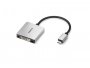 Video adapter MARMITEK USB-C(m) 3.1 na DVI(ž), 0.15m, sivi