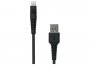 Kabel SCOSCHE Strikeline Heavy-Duty Lightning(m) na USB-A(m), 1.2m, sivi