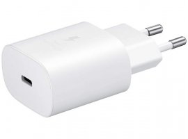  Punjač kućni SAMSUNG, USB-C, 25W, bez kabela, bijeli (EP-TA800NWEGEU)
