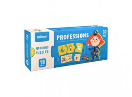  Puzzle MIDEER Edukativne Puzzle - Zanimanja, dječje, dob 1.5+