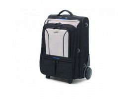  Torba za laptop DICOTA Notebook Companion S, putna s kotačima, do 15.6", crna/bijela (N12608N)