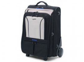  Torba za laptop DICOTA Notebook Companion L, do 15.6", putna s kotačima, crna/bijela (N12628N)