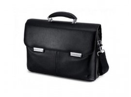  Torba za laptop DICOTA Executive Leather, do 15.6", crna (N4528L)