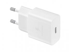  Zidni punjač SAMSUNG, brzi punjač bez kabela 15W, USB-C, bijeli