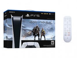  Igraća konzola SONY PS5 PlayStation 5 Digital Edition + God of War: Ragnarok PS5 vaučer + PS5 Media Remote