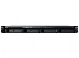  NAS SYNOLOGY RS822+ RackStation, 4-bay NAS server, 2.5"/3.5" HDD/SSD podrška, Hot Swappable HDD, 2GB, 4×G-LAN/2×USB3.2/eSATA, Wake on LAN/WAN