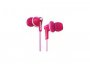Slušalice PANASONIC RP-HJE125E-P, In-ear, 3.5mm, roze