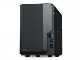  NAS SYNOLOGY DS223 DiskStation, 2-bay NAS server, 2.5"/3.5" HDD/SSD podrška, Hot Swappable HDD, Wake on LAN/WAN, 2GB, G-LAN