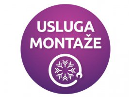  Usluga montaže klima uređaja od 4.5-6.99kW, do 3m (Zagreb i okolica)