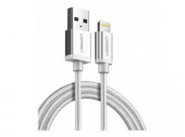  Kabel UGREEN Lightning (m) na USB-A (m), 1m, srebrni