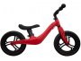 Dječji bicikl LEGONI 12, od magnezija, za učenje vožnje, do 30kg, podesivo sjedalo, crveni, dob 2+