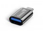 USB adapter GENIUS USB-C (m) 3.0 na USB-A (ž) 3.0, crni